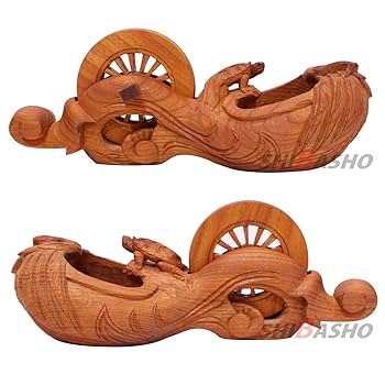 墨壺　壷光作　木製　亀の装飾 墨壺 壷光作 木製 亀の装飾